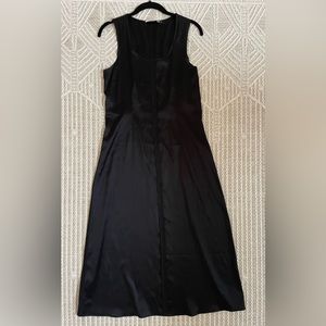 T Alexander Wang Black Midi Dress sz 0